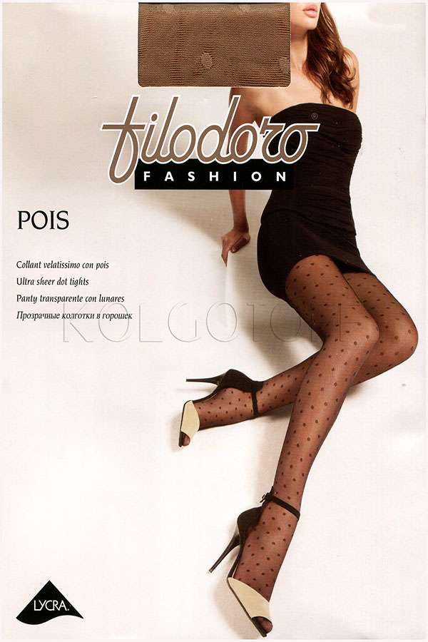Колготки з візерунком оптом FILODORO Fashion POIS